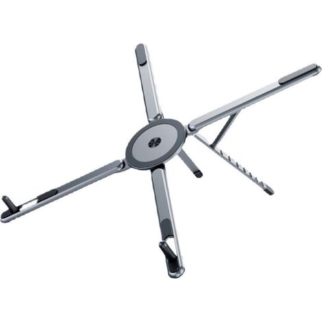 Support Magnétique Pliable et Portable en Alliage D'aluminium, Universel Multifonctionnel pour Téléphones Portables, Tablettes Ordinateurs (1/5)