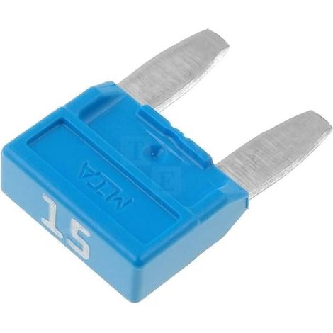 Mini Fusible 15A 11.9mm MINIVAL x10