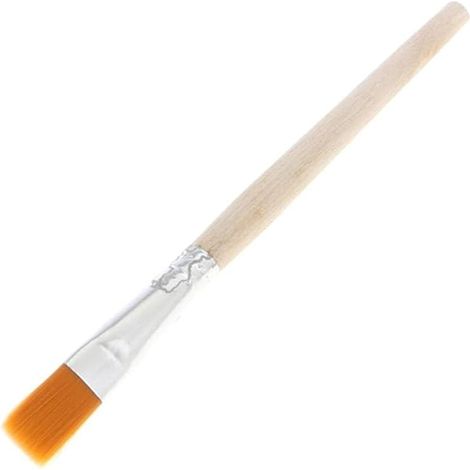 Runder, weicher Holzpinsel