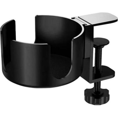 Porte-Gobelet - Pince de Bureau Réglable - Pour Tasse et Bouteille - Fixation sur Bord de Table - 1 Pièce (1/5)