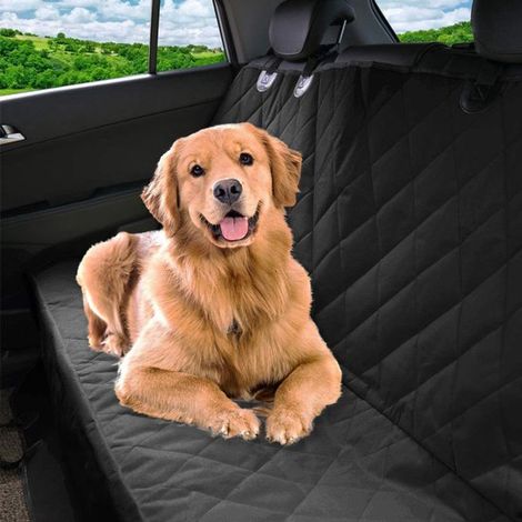 Coprisedile posteriore e copribagagliaio di lusso per auto, ideale per cani, coperta per auto per cani, copertura protettiva, tappetino per cani 137 x 148 cm (1/5)