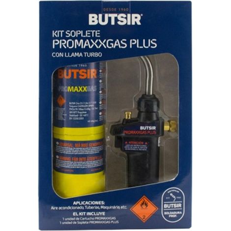 Kit Promaxxgas Butsir: a gas, portatile, leggero, ideale per il campeggio.