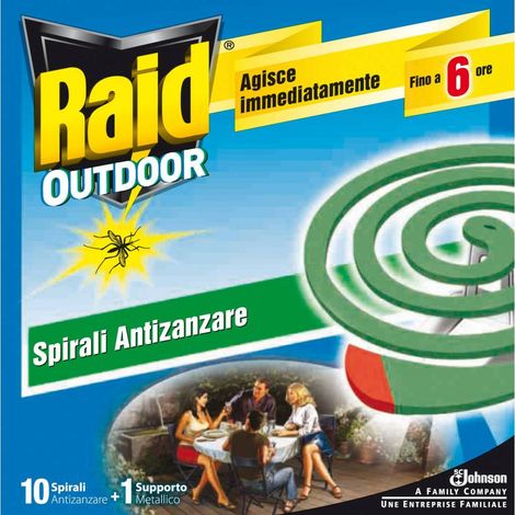 24 x ANTIZANZARE RAID ZAMPIRONE 10 PZ