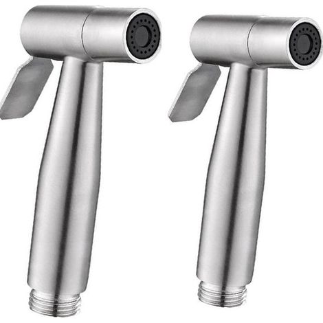 2 doccette in acciaio inox per bidet, adatte per pannolini, bagno, cucina e WC (1/5)
