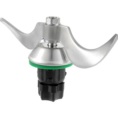 Convient pour Vorwerk Thermomix TM5/TM6 lame de mélange de pâte en acier inoxydable (avec bague d'étanchéité) Accessoire de lame de mélangeur de robot de cuisine Compatible avec les modèles TM5 TM6 (1/5)