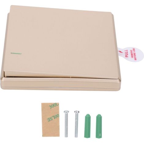Interrupteur sans fil pour lampe LED, commande à distance pour éclairage mural chambre (1/5)
