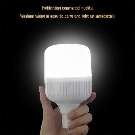 Lampe de camping 200 W, 5 modes d'éclairage, lampe de tente suspendue, lampe torche d'urgence LED rechargeable USB Ni (1/5)