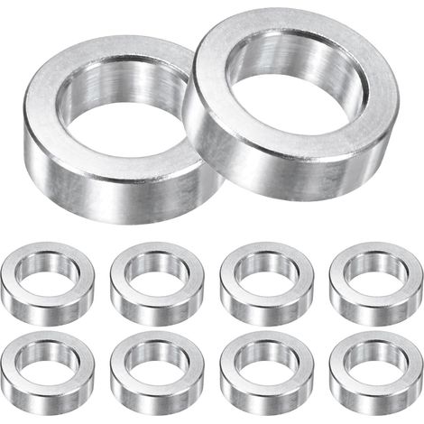 10-Pcs Entretoises En Aluminium M10 10.2mm ID x 16mm OD x 5mm (1/5)