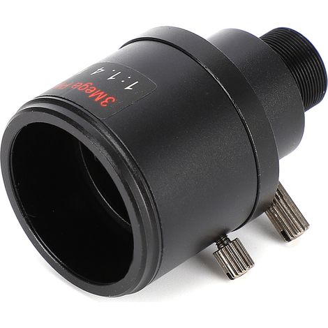 Lente CCTV M12 con zoom manual de 2,8-12 mm, 3 MP, HD, 1/2,7" para cámaras de seguridad. (1/5)