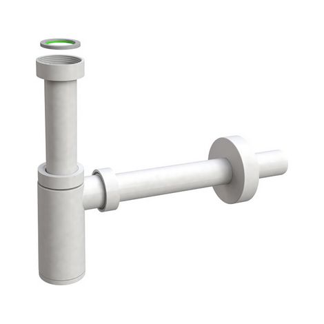Sifone Scarico Linea Minimale per Lavabo King Bonom 11 x 4 x 32 (1/2)