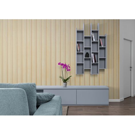 Papier Peint Bois - Lames de Bambou Naturel - 150 x 250 cm (1/2)