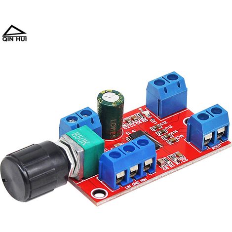 Carte d'amplificateur numérique mini DC 12V 2.0 double canal 230W haute puissance pour modification de caisson de haut-parleur DIY