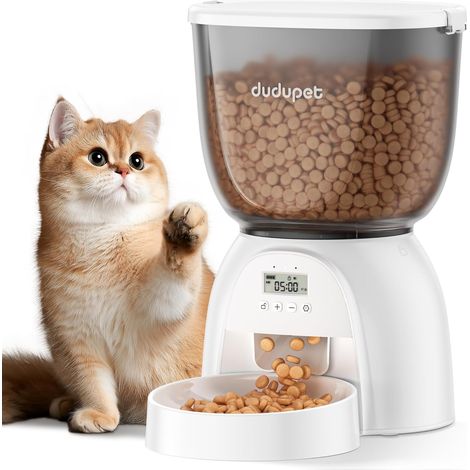 Automatic Cat Food Dispenser 5L with Programmable Timer (1/5)
