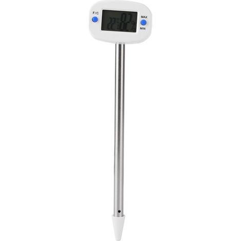 Mini Thermohygromètre Électronique de Sol Numérique en Acier Inoxydable TA290 - Livré avec Batterie -KZQ (1/2)