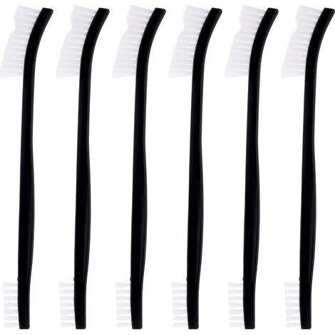 10pcs Brosses Nettoyage Plastique Double Extrémité, Brosse Nettoyage Détail Petite Fente Multifonction Racloir Fissure Ensemble Outil Nettoyeur pour Cuisine Chaînes Bijoux Petits Objets (1/5)