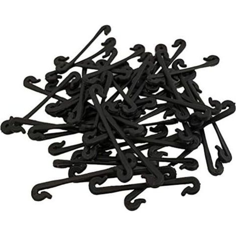 CSPARKV 6cm 50 Pièces Cravate De Vigne Clip Fixe De Vigne Pinces De Jardin pour Plantes Attaches Végétales pour Vignes Raisin Ficeler (1/4)