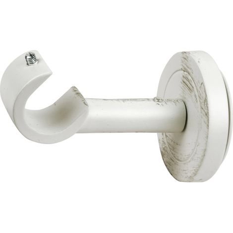 1 supporto avorio oro monoblocco fisso aperto per tubo diametro 20 mm