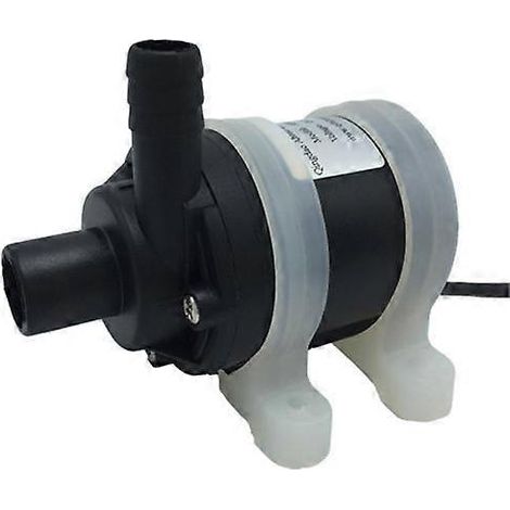 Mini pompe à eau de surpression CC sans balais 12/24 V avec support en silicone (1/5)