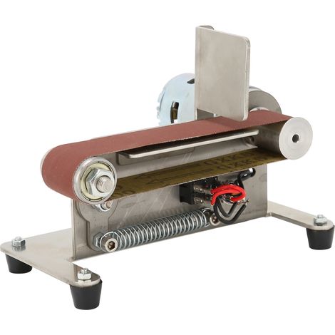 Ponceuse à bande compacte 200W avec variateur de vitesse pour travaux de précision 110-240V