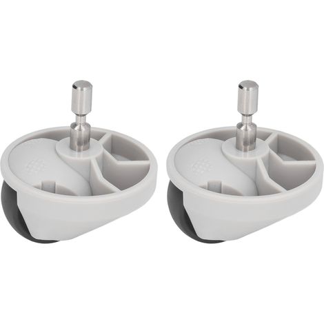 Lot de 2 roulettes universelles de rechange pour robot aspirateur Xiaomi 1S S50 T4 T7 (1/5)