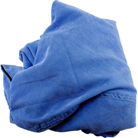 Housse de chaise en velours côtelé, sac de rangement de jouets en peluche doux, canapé pour enfants adultes, animaux domestiques, chiens, chats, bleu (1/2)