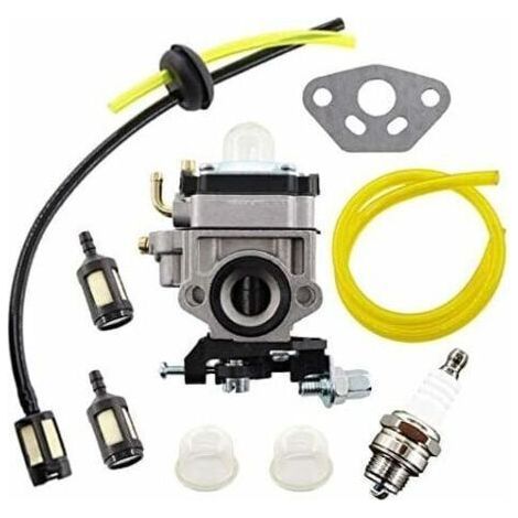 Kit carburatore per decespugliatori AL-KO, modelli BC410, BC4535, BC4125, con tubo carburante e filtro. (1/5)