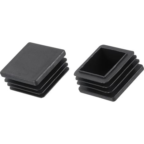 End Plug Square Tube 35 x 35mm Black (1/5)