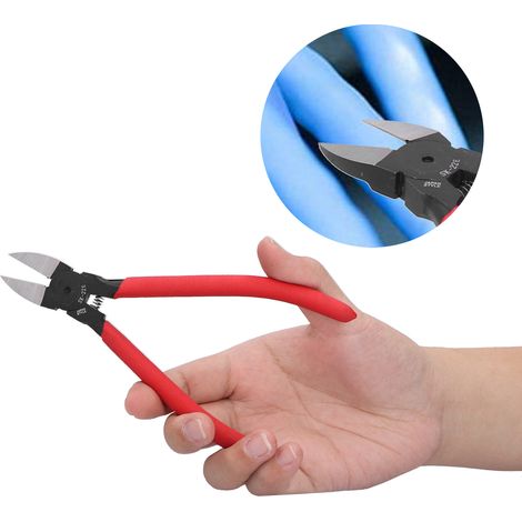 SK-22E Coupe-grappes manuel de 6 pouces, coupe-grappes électronique, coupe-colle diagonal en plastique, pinces à main, outils manuels. (1/5)