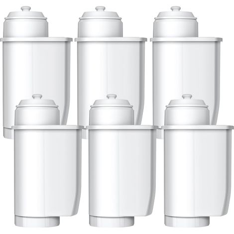 6er-Pack Ersatzwasserfilter für Siemens EQ-Serie, EQ5, EQ6, EQ9, S500, S700, S900, EQ500, TZ70003, Bosch TCZ7003, TCZ7033, 467873, Brita Intenza, 12008246