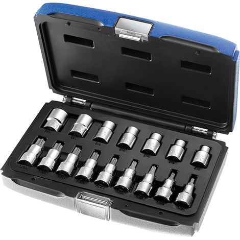 Expert E032907 Socket Set of 16 TORX 1/2in Drive BRIE032907B