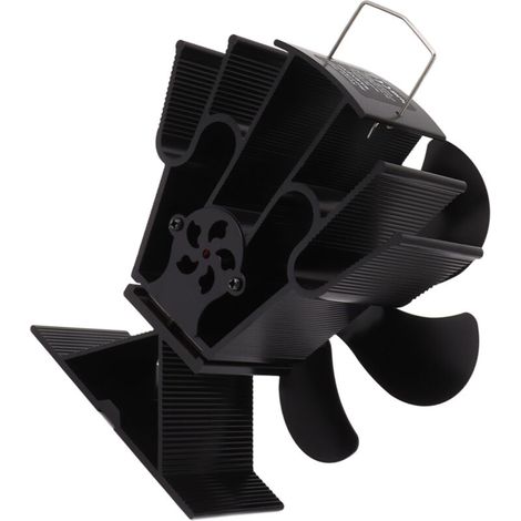 6 Blade Wood Stove Heat Fan Heat Fans for Wood Burning Stove (1/5)