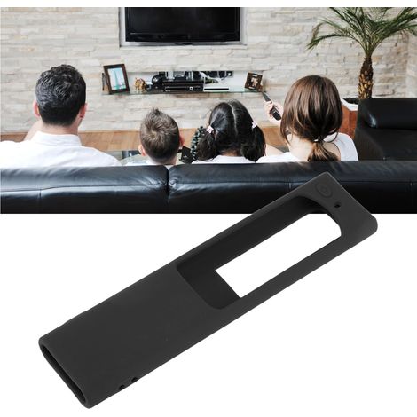 Étui de protection pour télécommande à chargement solaire Samsung BN59, étui de rangement en silicone souple, noir (1/5)