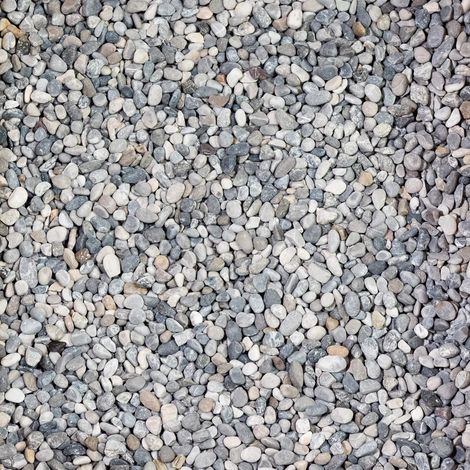 Galet Gris des Alpes - 8/12 mm - Sac 20 kg (0,4m²)