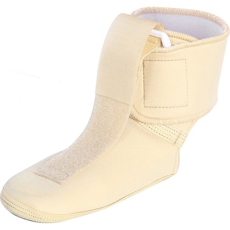 Ceinture de traction pour pied tombant, protection souple couleur chair pour le pied, douleur au talon (1/5)