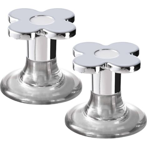 Outil de remplacement pour bouton-poussoir de chasse d'eau de toilette, en forme de fleur (1/5)