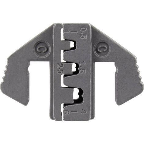 TOOLCRAFT  PLE-0C TO-7875681 Matrice per crimpatrice Spina piatta 0.5 fino a 6 mm² Adatto per marchio (Pinze) (1/3)