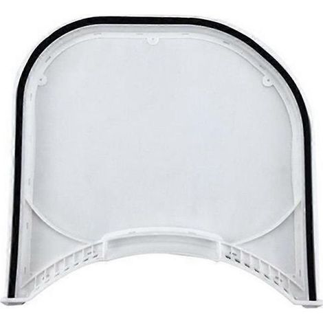 Filtre À Peluches - Pour Seche-Linge - Joint En Feutre - 305 X 295 X 20 Mm - Blanc Et Noir - 1 Pièce (1/5)