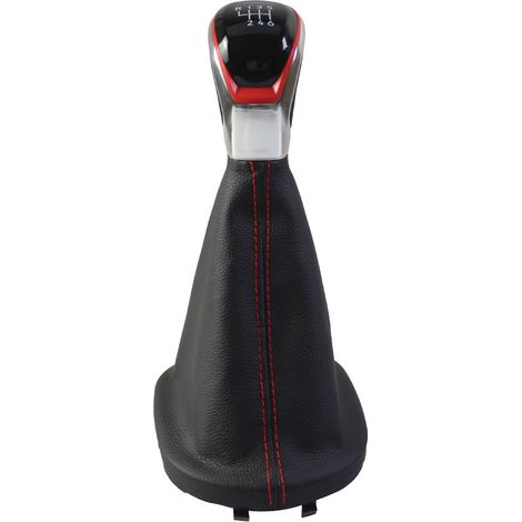 Suitable for Volkswagen Touran + Golf 8, integrated conversion kit for manual gear shift, 5-speed kit with black trim strip and blue edge, one set.--BIEMMEDUE (1/4)