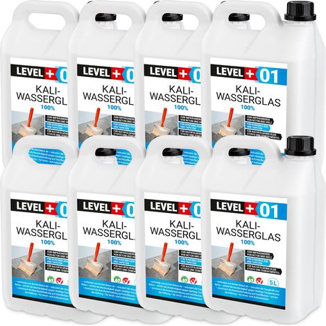 LEVEL+ Kaliwasserglas Unverdünnt Grundierung L+01 - 40L