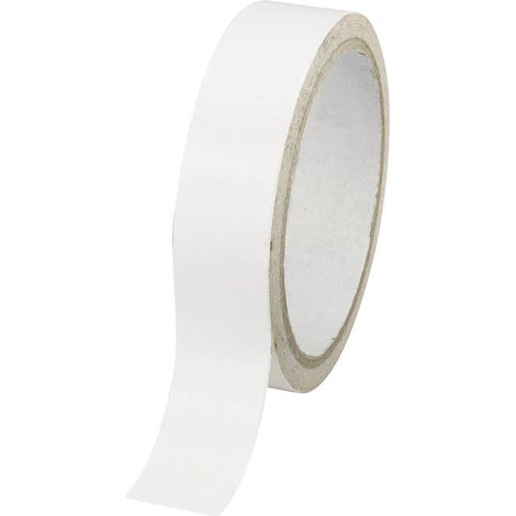 Ruban adhésif double-face TOOLCRAFT DSTW-48 1564132 blanc (L x l) 30 m x 48 mm acrylique 1 pc(s) (1/2)