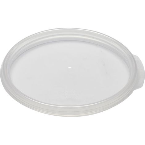 Couvercle pour boîte ronde 0.9L - Ø15.4 cm - Translucide - Lot de 12 - Cambro