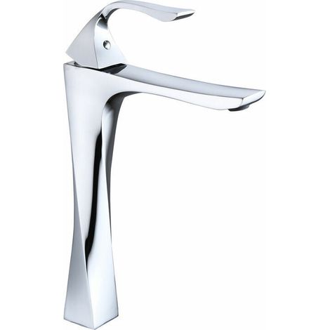Robinet Lavabo - Corps En Laiton - Mitigeur Monocommande Chaud/Froid - Finition Noir Mat - Pour Salle De Bain - 1 Pièce