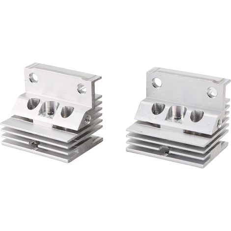Für Creality K1/MAX Radiator für 3D-Drucker Zubehör Kühlkörper 2 Stück (2 Stück)