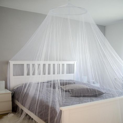 Zanzariera 12m per baldacchino letto matrimoniale culla rete protezione zanzare