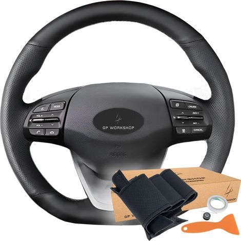 Lenkradabdeckungs-Ziermuster für Hyundai Veloster I30 Elantra (1/5)