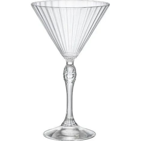 Lot 6 Verres à Martini 25 Cl - America's 20 - Bormioli