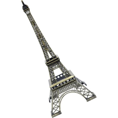 Maquette Tour Eiffel en Alliage pour Centre de Table, Décoration de Bureau Finition Soignée et Design Classique, Accessoire Photo Élégant (1/5)