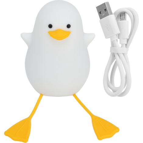 LED en silicone avec minuterie lampe de chevet rechargeable (1/5)