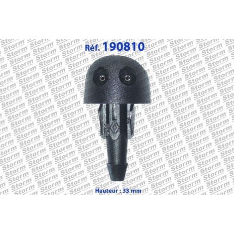 Gicleur lave-glace avant compatible Renault 7700413545 (1/2)