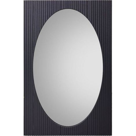 miroir mural design gris foncé doré pour décoration élégante - gris foncé doré (1/5)